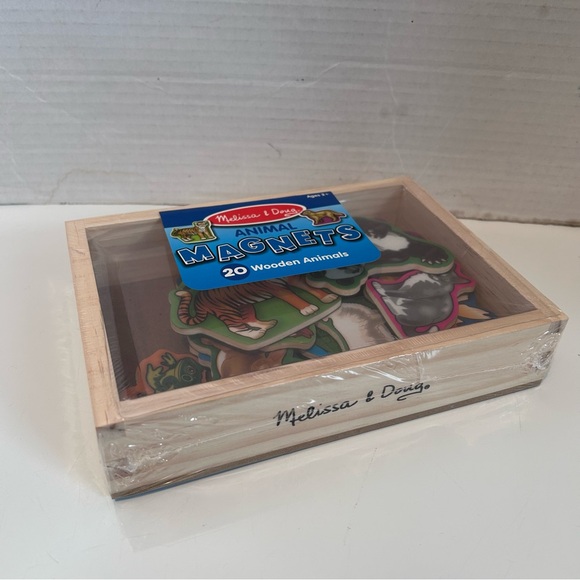 Melissa & Doug animal magnets 20 wooden animal - Picture 3 of 8